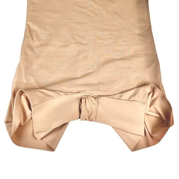 Honeylove Open-Bust Mid-Thigh Bodysuit Sand Size 1X $109 MSRP - Picture 6 of 11